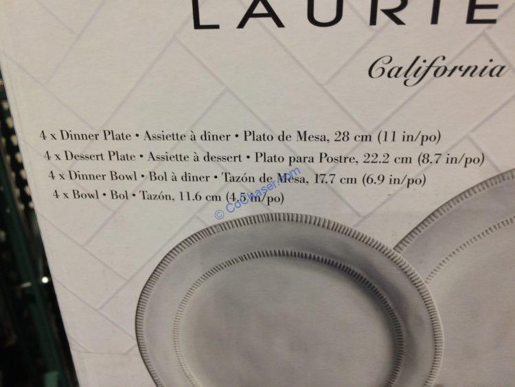 Gibson Valencia Dinnerware 16 Piece Set CostcoChaser