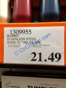Costco-1309955-Rabbit-Double-Wall-Stainless-Steel-Wine-Tumbler-Set-tag