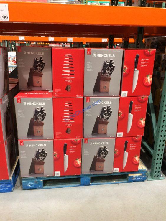 J.A. Henckels 10 Piece Knife Set German Stainless Steel CostcoChaser