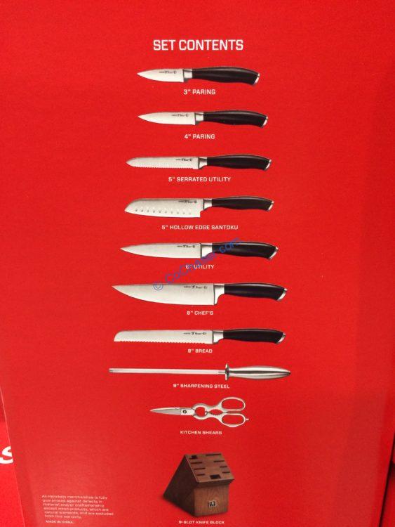 J.A. Henckels 10 Piece Knife Set German Stainless Steel CostcoChaser