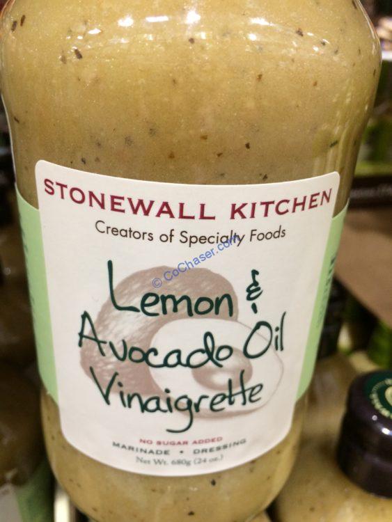 Costco 1327563 Stonewall Kitchen Lemon Avocado Oil Vinaigrette name 