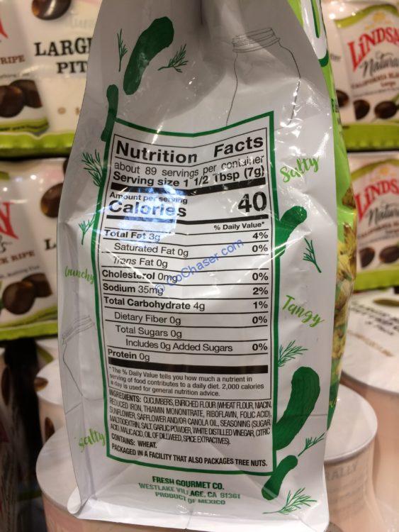 Fresh Gourmet Crispy Dillies Cucumbers 22 Ounce Bag CostcoChaser