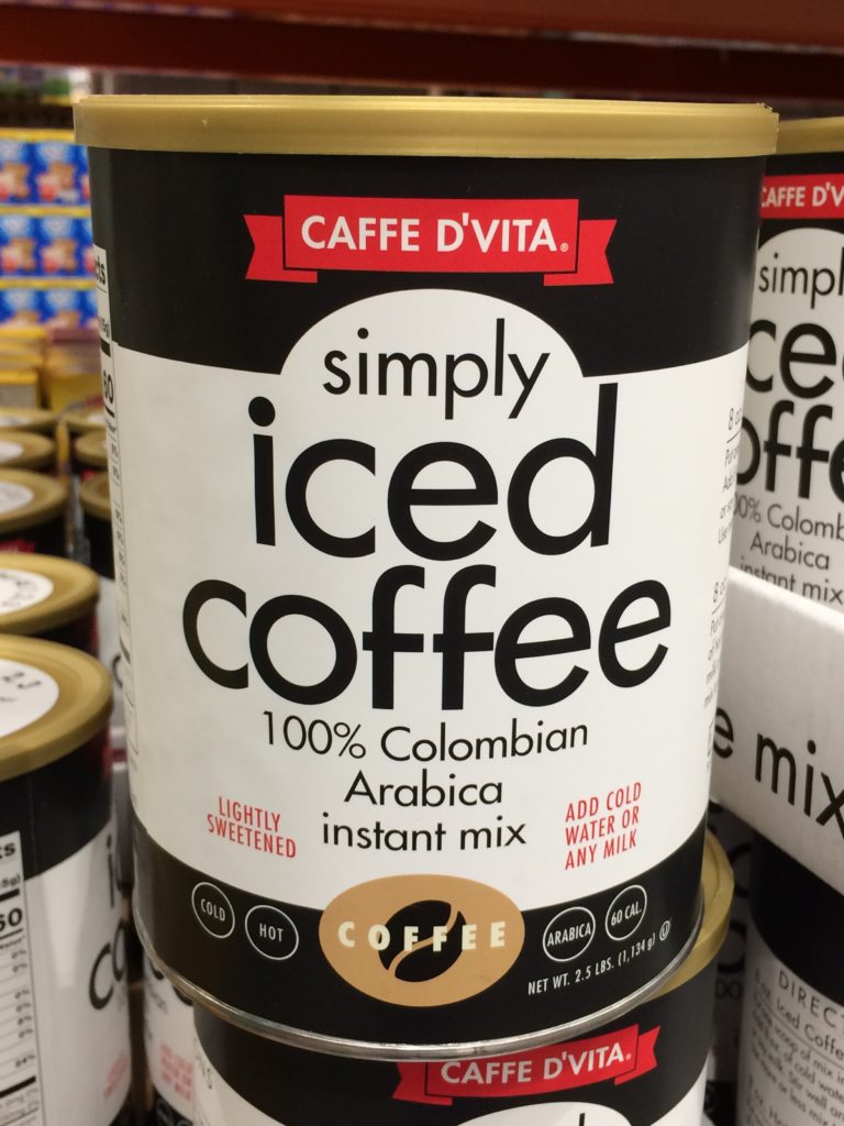 CAFFE D’VITA Simply Iced Coffee 40 oz CostcoChaser