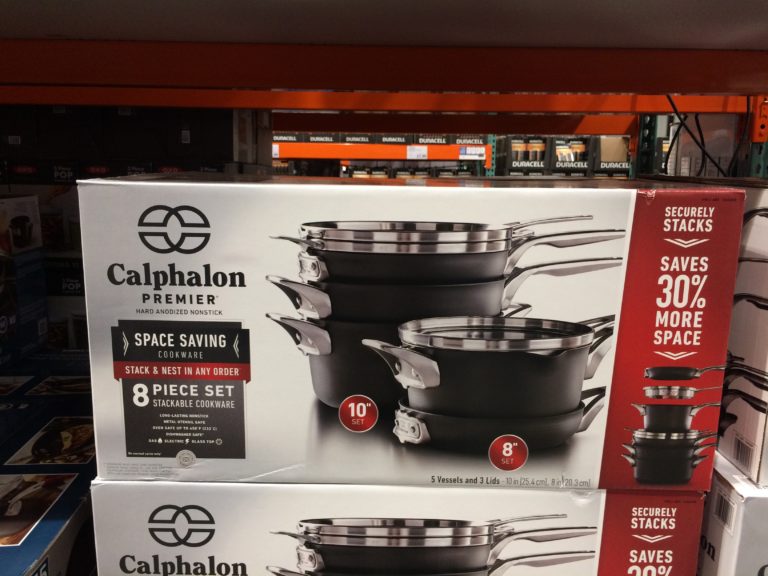 Costco1348308Calphalon8PiecePremiumSpaceSavingCookwareSet1