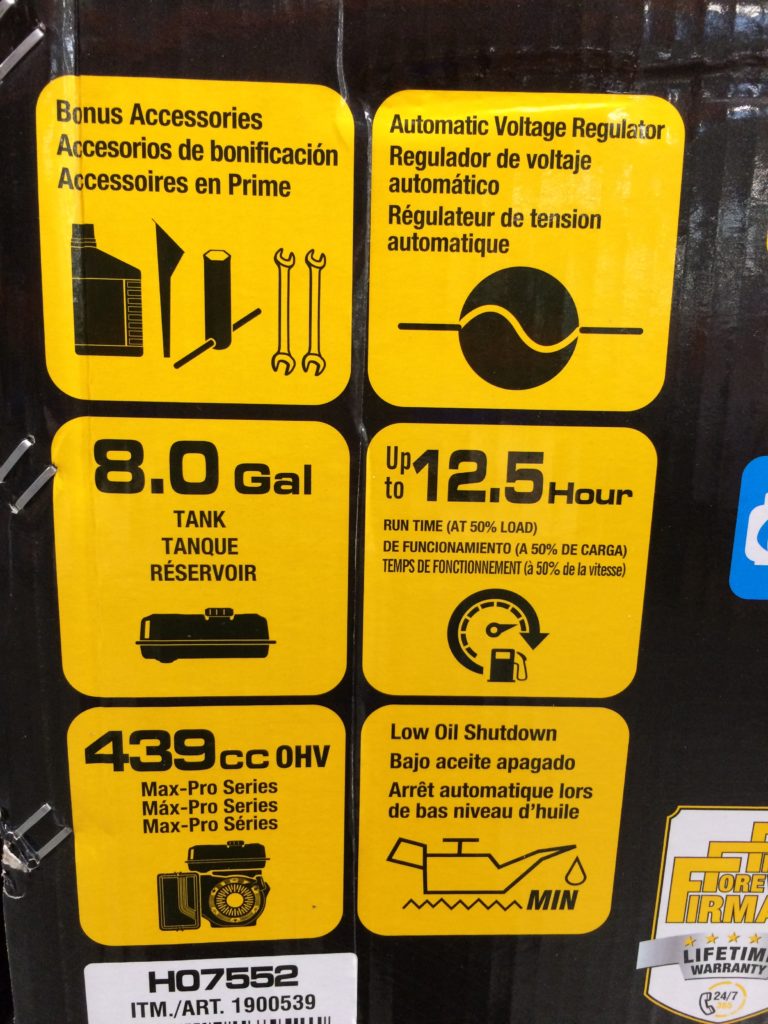 Costco1900539FirmanPowerDualFuelGenerator7500RunningWattsinf