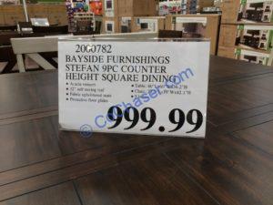 Costco-2000782-Bayside-Furnishings-9PC-Square-Counter-Height-Dining-Set-tag