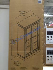 Costco-2000806-Universal-Broadmoore-Glass-Door-Bookcase-size