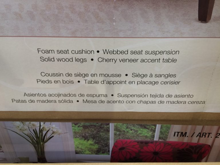 Costco2001070AVESIXArdin3PCChairTableSetspec CostcoChaser