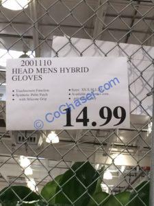 Costco-2001110-Head-Mens-Hybrid-Gloves-tag