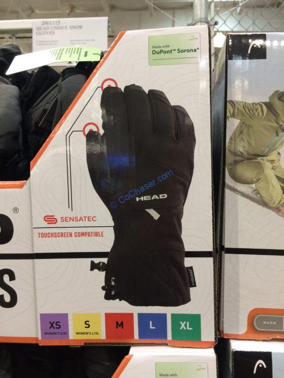 Head Unisex Snow Gloves