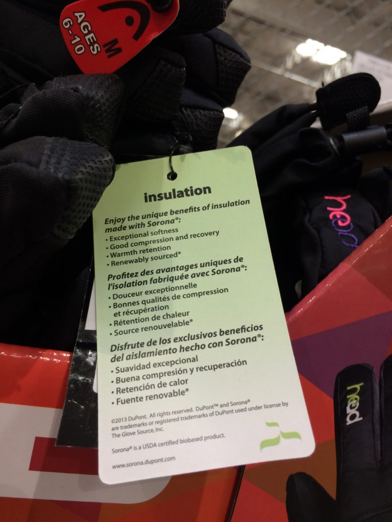 Costco2001117Head JuniorSkiGlovesinf CostcoChaser