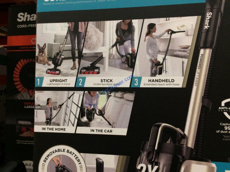 Costco3335555SharkIONP50PoweredLiftAwayCordlessVACUUMpart