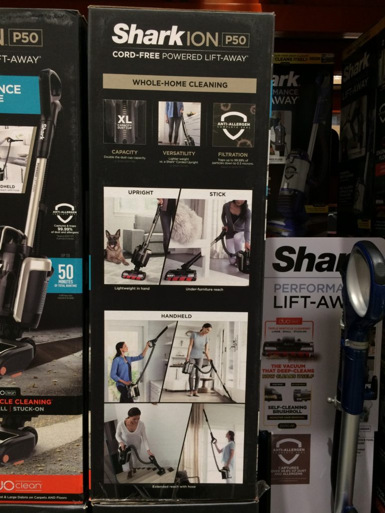 Costco3335555SharkIONP50PoweredLiftAwayCordlessVACUUMpart1