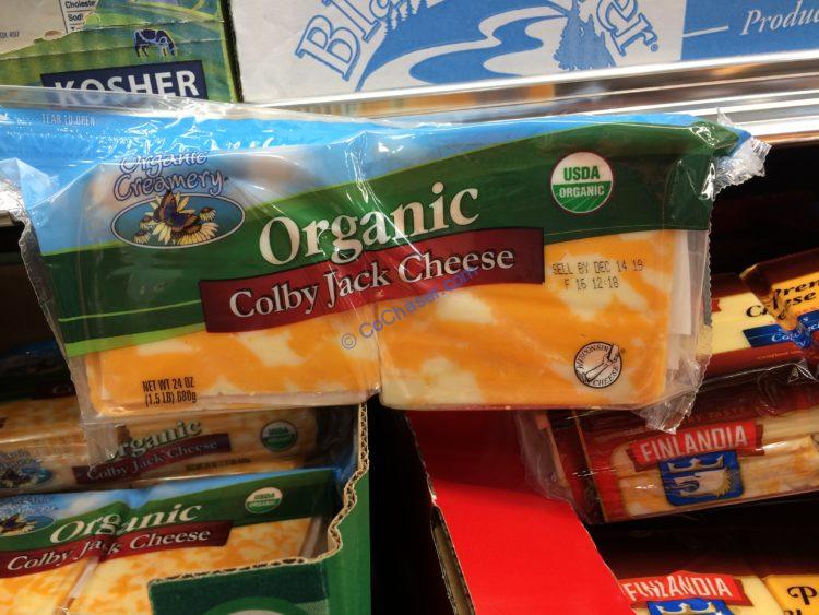 Organic Creamery Organic Colby Jack 24 Ounce Package
