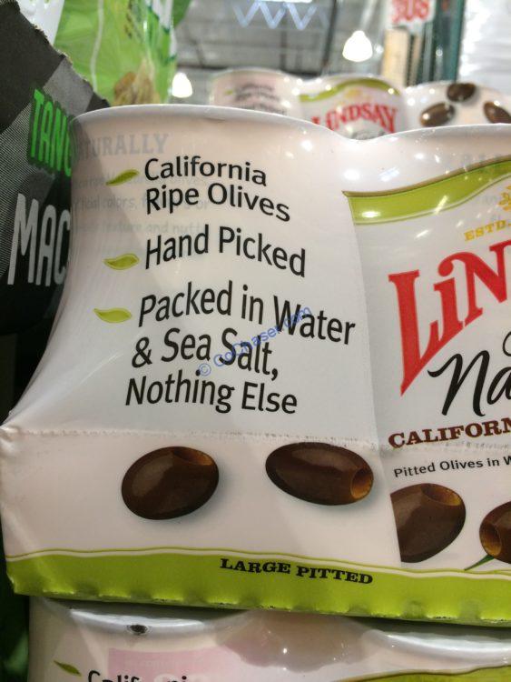 Lindsay Large Pitted Black Olives 8/6 Ounce CostcoChaser