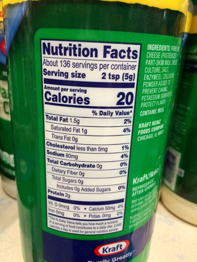 Costco992756KraftGratedParmesanCheesechart CostcoChaser