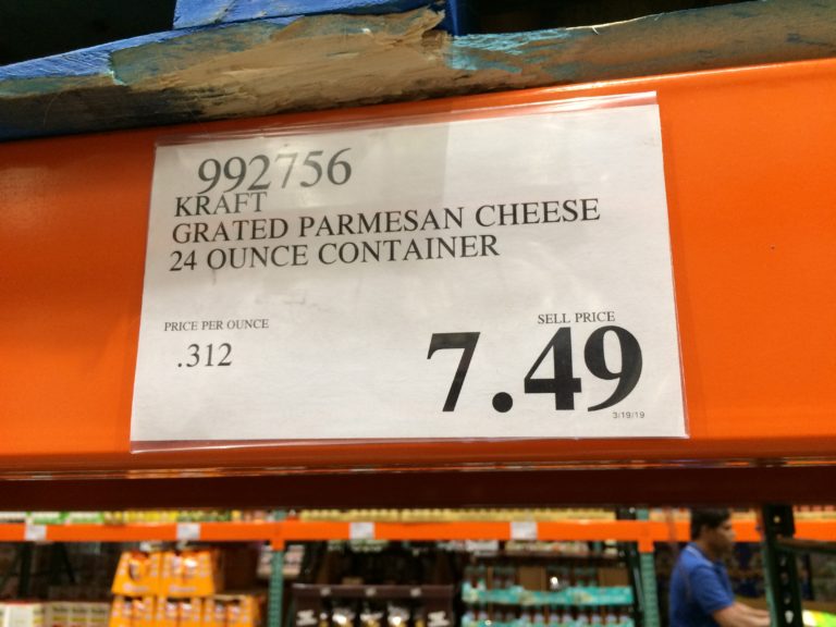 Costco992756KraftGratedParmesanCheesetag CostcoChaser