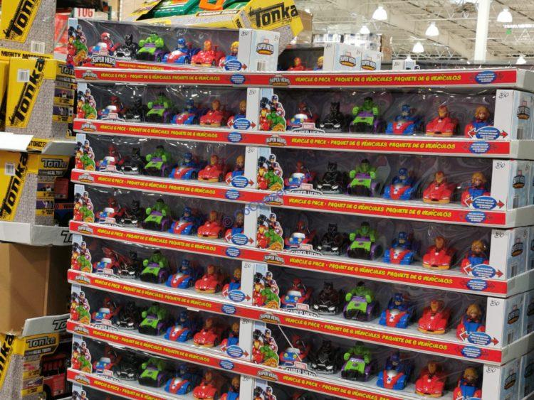 Marvel Super Hero Adventures Vehicle Set, 6pack CostcoChaser