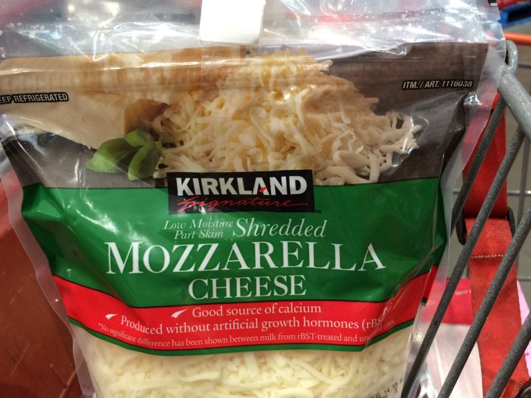 Costco1116038KirklandSignatureShreddedMozzarellaname CostcoChaser