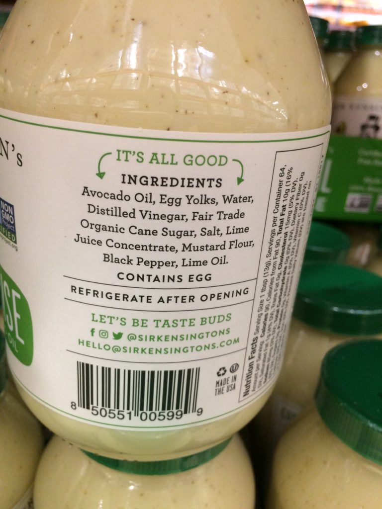 Costco1231086SirKensingtonsAvocadoOilMayonnaisebar CostcoChaser