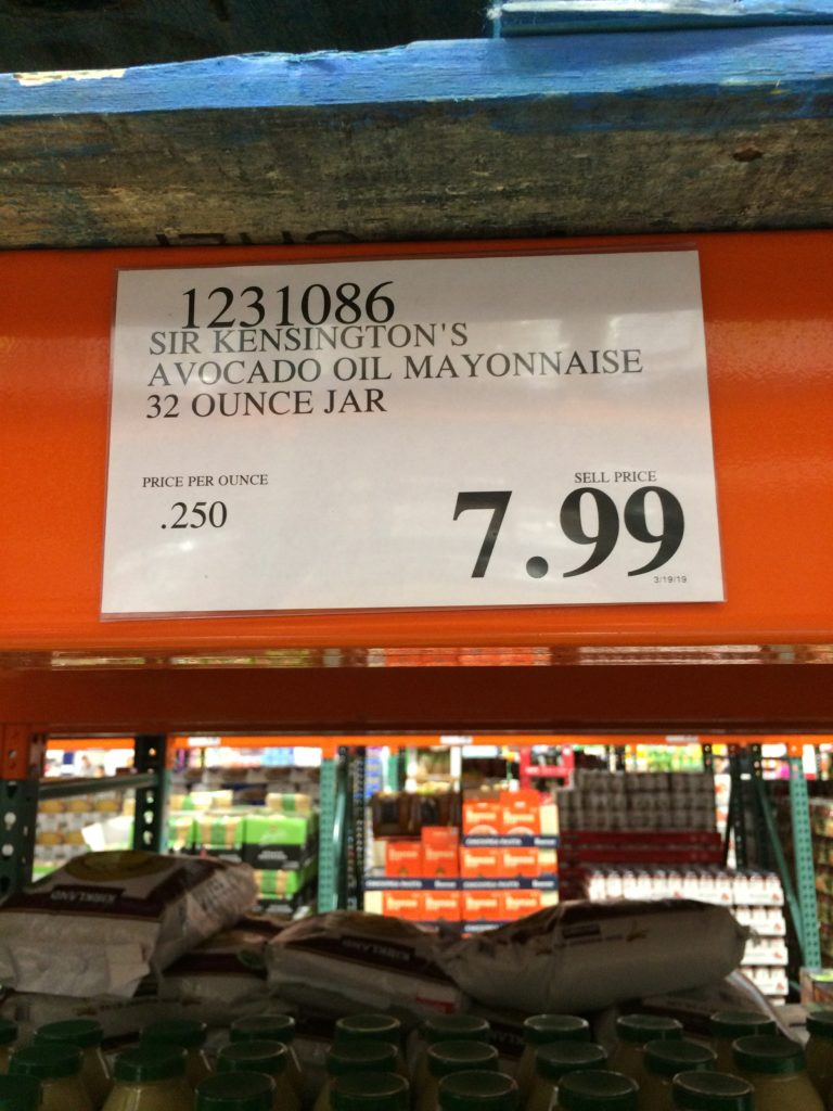 Costco1231086SirKensingtonsAvocadoOilMayonnaisetag CostcoChaser