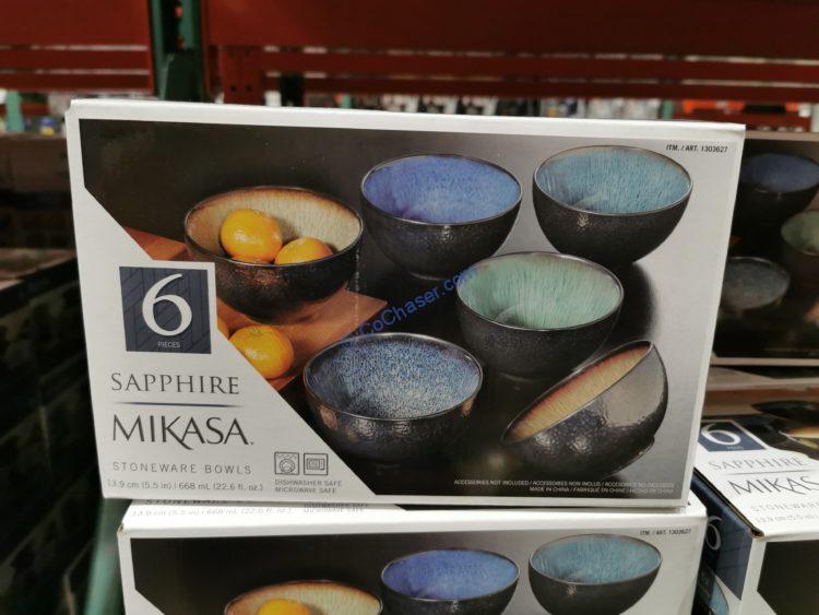 Mikasa Sapphire Bowls Set of 6