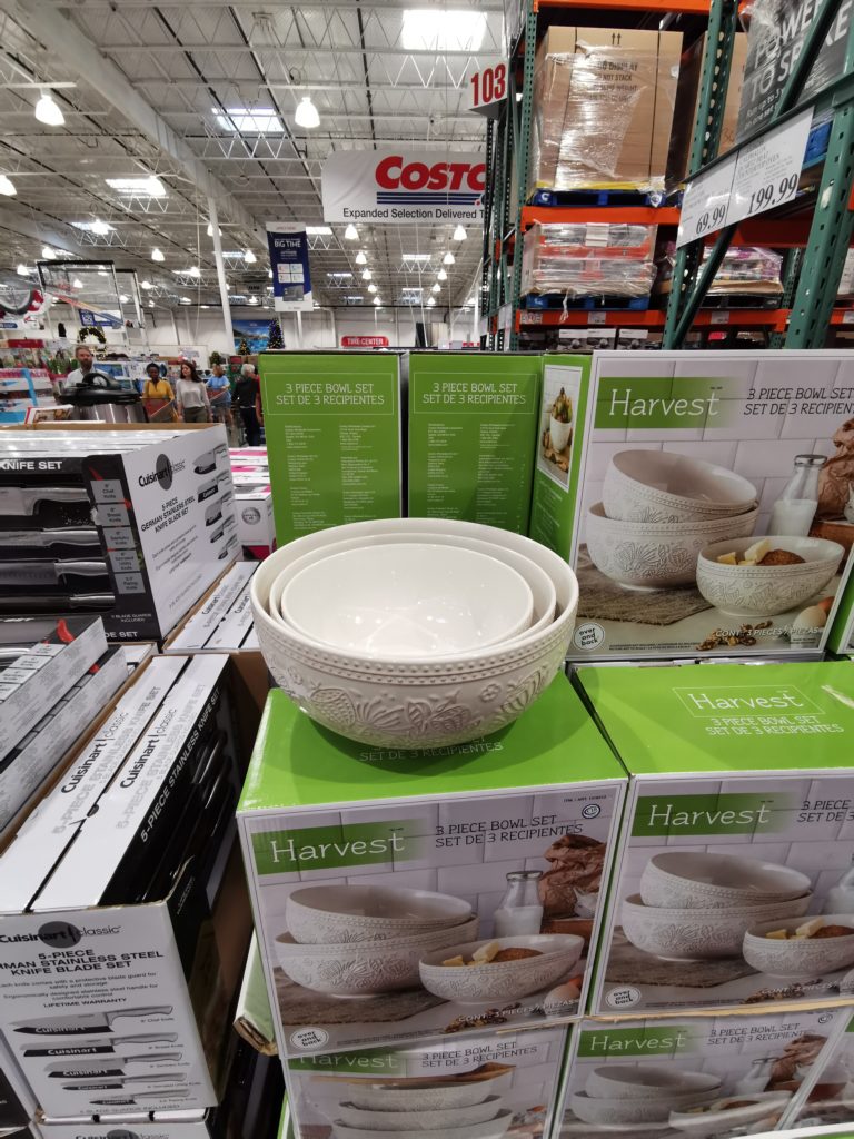 Over & Back 3 piece Ceramic Mixing Bowls CostcoChaser