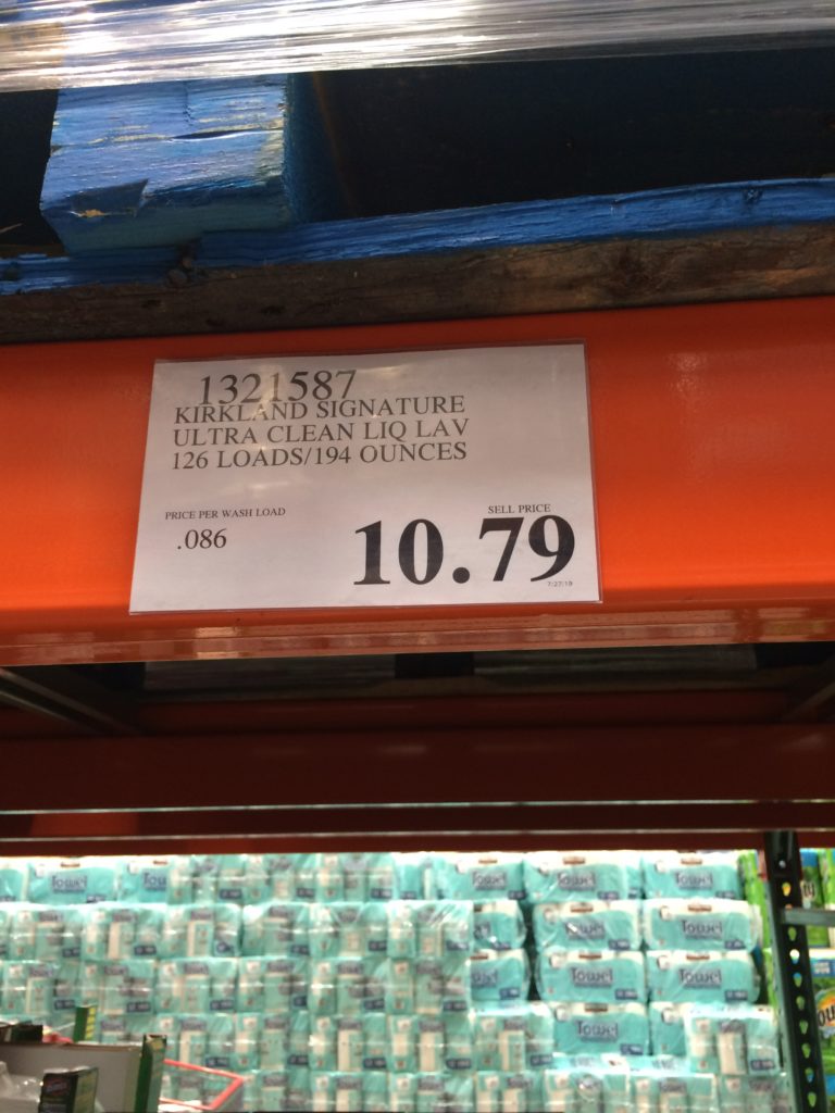 Costco1321587KirklandSignatureUltraCleanHELiquidLaundry