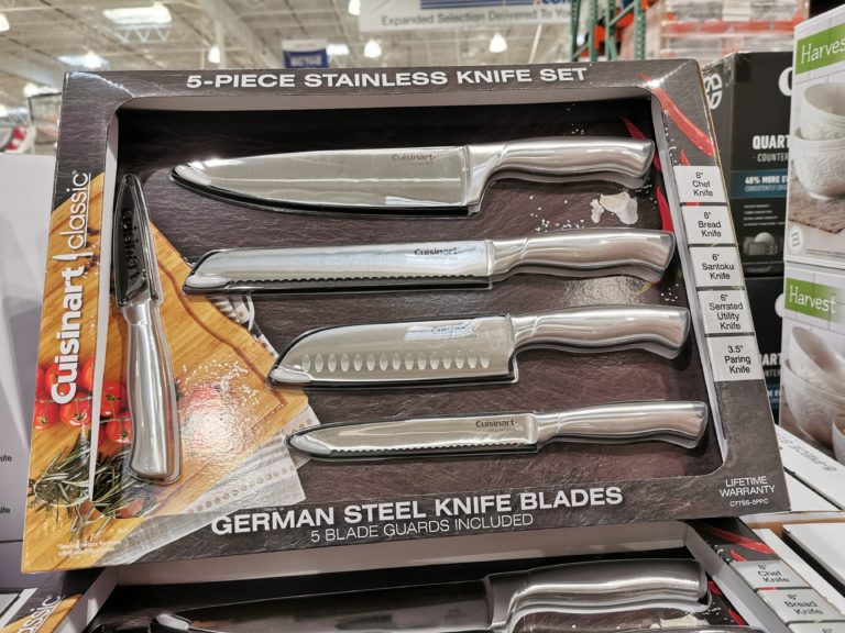 Cuisinart 5-piece Stainless Steel Knife Set – CostcoChaser Cuisinart Elite Series 5-piece Stainless Steel Knife Set