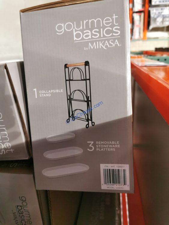 Mikasa 3Tier Oval Server with Oval Serve Trays CostcoChaser