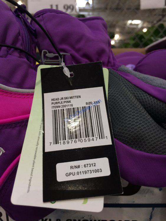 Costco2001116HeadJuniorSkiMittensbar CostcoChaser