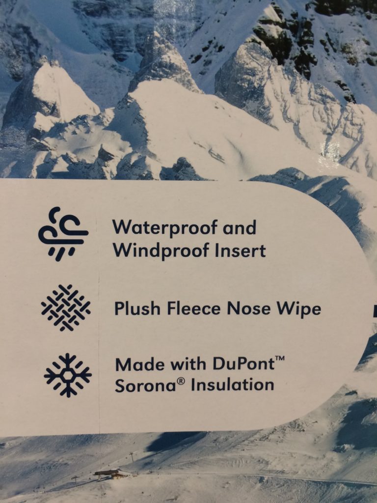 Costco2001116HeadJuniorSkiMittensspec CostcoChaser