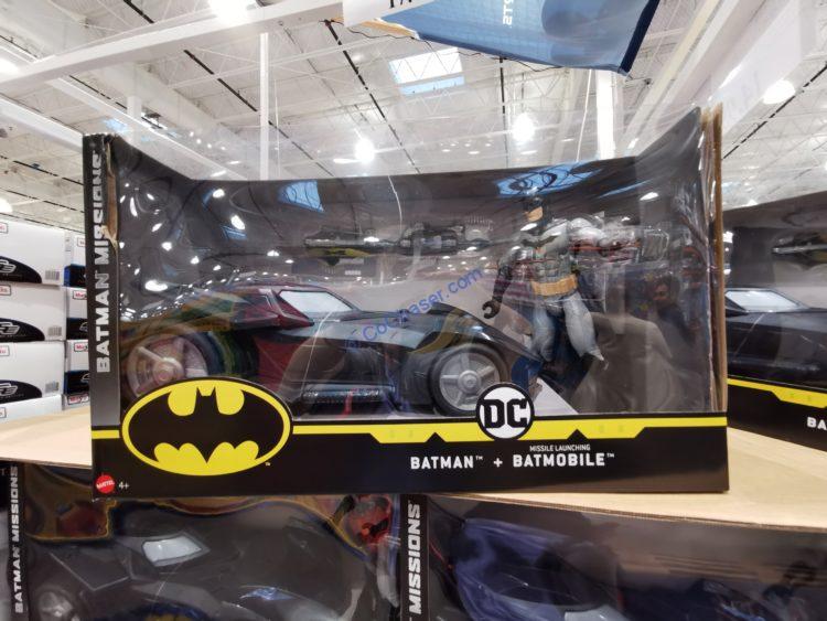 Mattel Batman & Batmobile Set