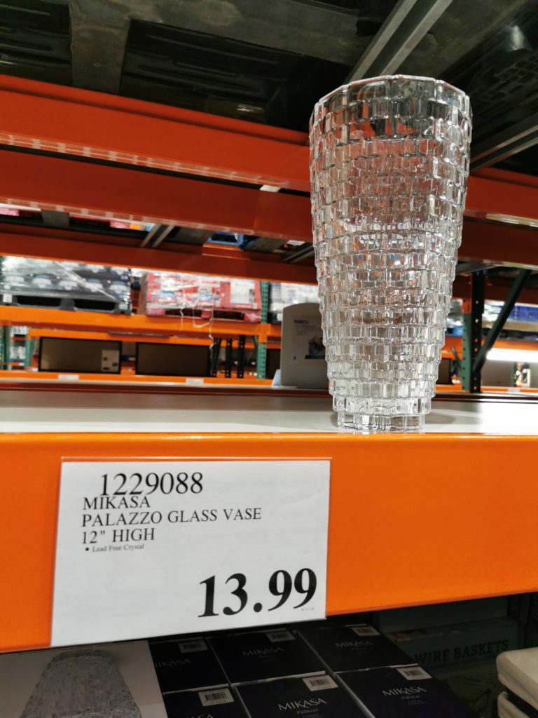 Costco1229088MikasaPalazzoCrystalVasetag CostcoChaser