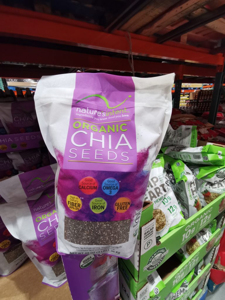 Nature’s Intent Organic Chia Seeds 2.5 Pound Bag CostcoChaser