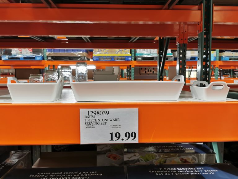 Baum 7piece Stoneware Serving Set CostcoChaser