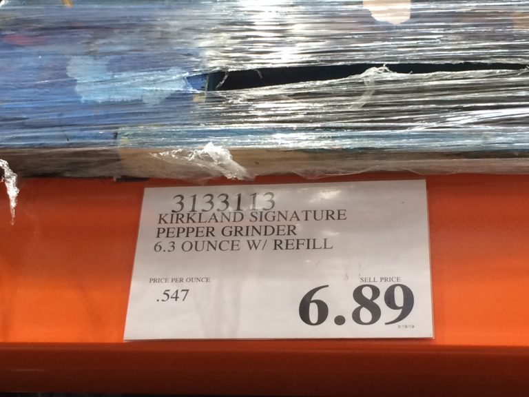 Costco3133113KirklandSignatureBlackPepperGrindertag CostcoChaser
