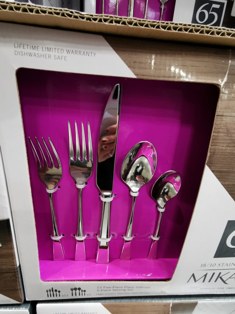 Costco1309961Mikasa65PieceFlatwareSet4 CostcoChaser