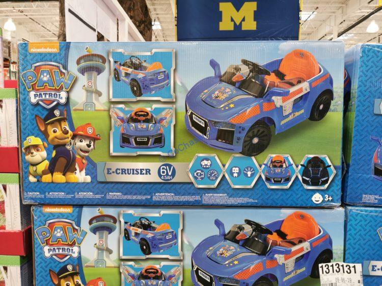 nickelodeon paw patrol e cruiser