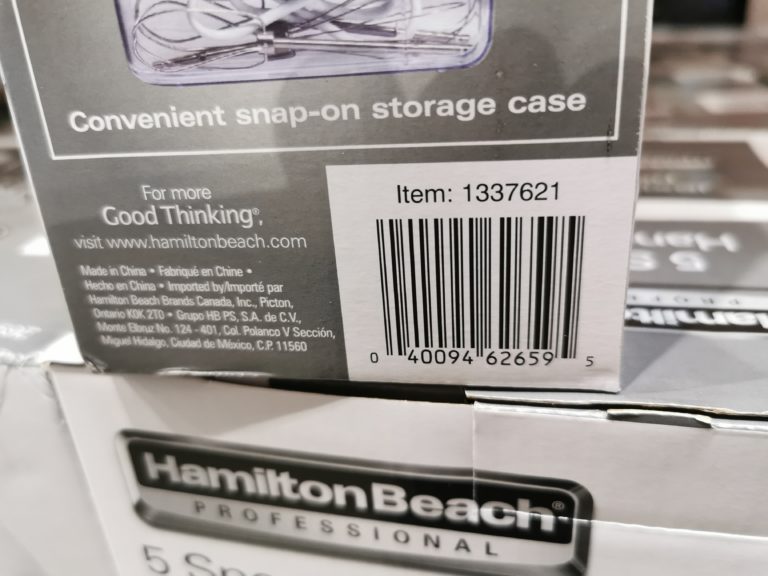 Costco1337621HamiltonBeachProfessional5SpeedHandMixerbar CostcoChaser