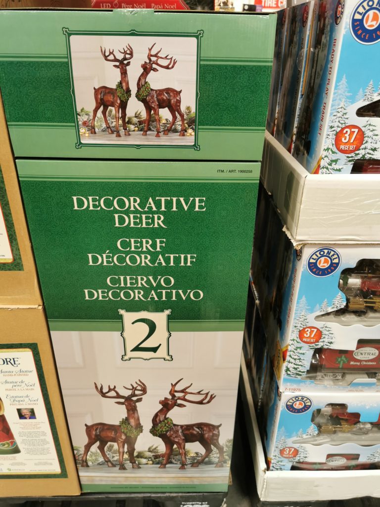 Costco1900258StandingDeerCarvedWoodLook1 CostcoChaser