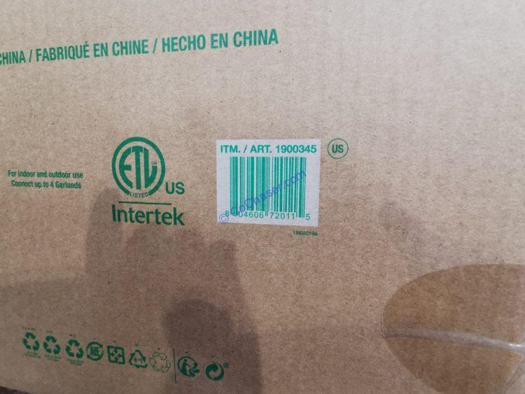 Costco19003459PreLitLEDNaturalGreeneryGarlandbar CostcoChaser