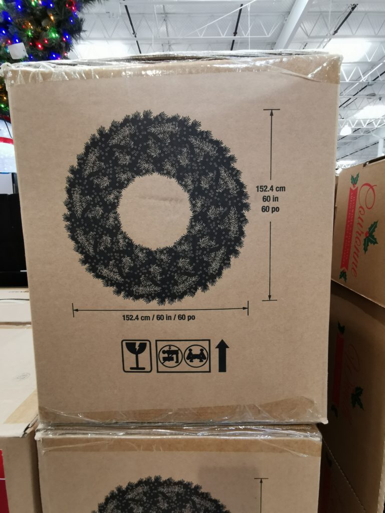 Costco200200560PreLitMicroLEDArtificialWreath2 CostcoChaser