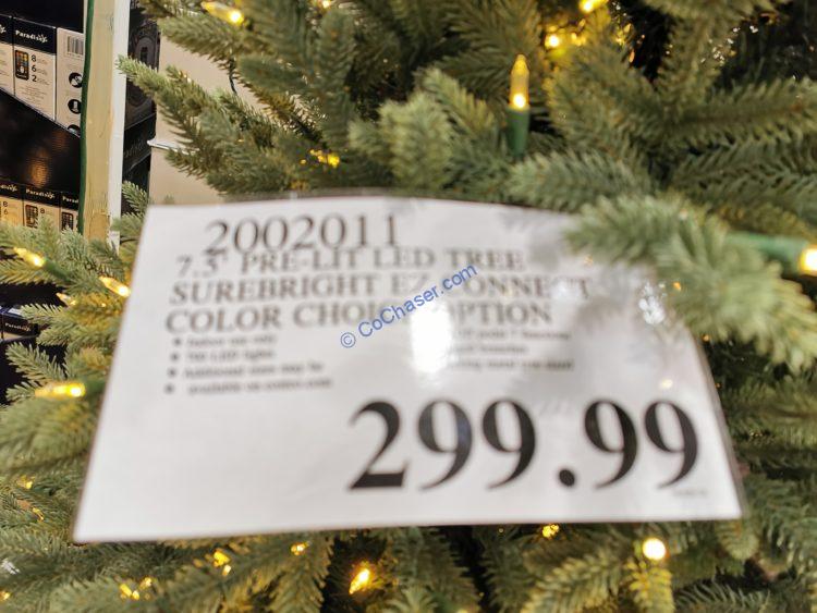 Costco20020117.5PreLitLEDChristmasTreeSurebrightEZConnect