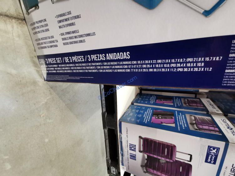 Costco1262664AmericanTouristerCurio3PieceLuggageSetpart8