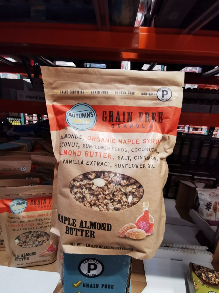 Autumn’s Gold GRN Free Almond Butter Granola 20.75 Ounce Bag CostcoChaser