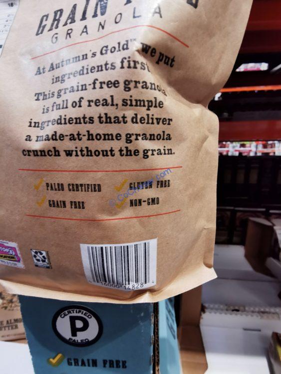 Costco1300251AutumnsGoldGRNFreeAlmondButterGranolabar