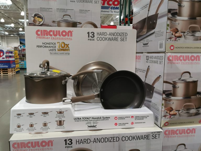Circulon Premier Professional 13piece Hard Anodized Cookware Set