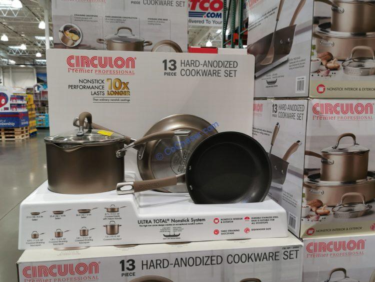 Details about   Circulon Premier Professional 13-piece Hard Anodized Cookware Set 