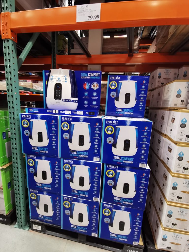 Costco1320355 HoMedicsWarmCoolMistUltrasonicHumidifierall